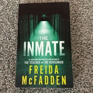 'The Inmate' Book - Black and Green Cover